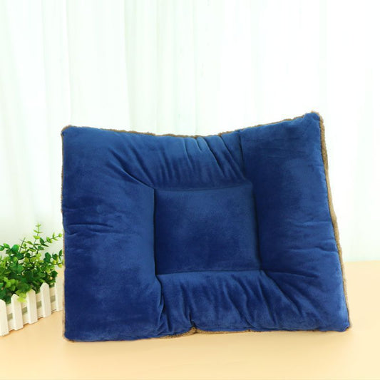 Automne Hiver Simple Coussin En Polaire Thermique