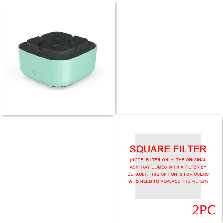 Élimination de la fumée Cendrier de purification de l'air Purification des anions Cendrier purificateur automatique