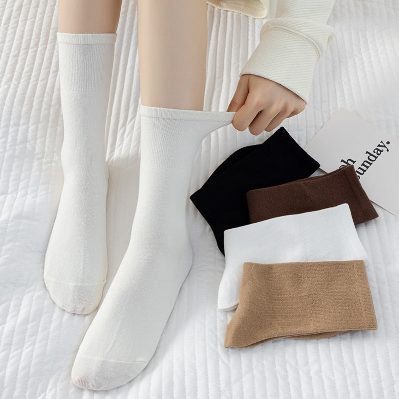 20 Chaussettes antidérapantes automne et hiver, mixte