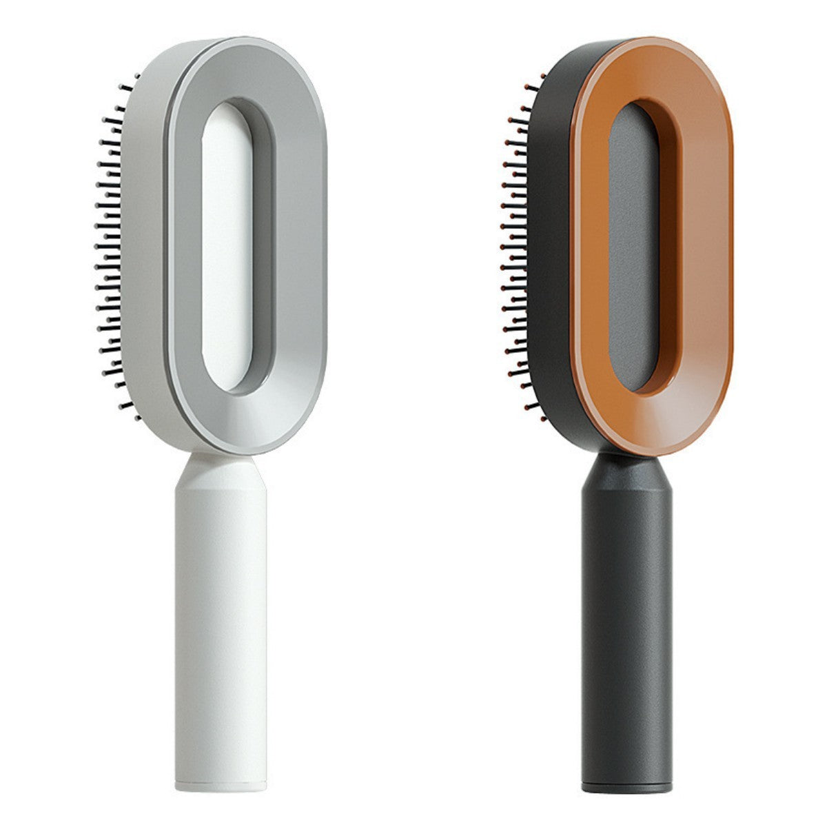 Brosse à cheveux autonettoyante pour femmes Nettoyage à une touche, airbag pour la perte de cheveux, peigne de massage du cuir chevelu, brosse à cheveux antistatique