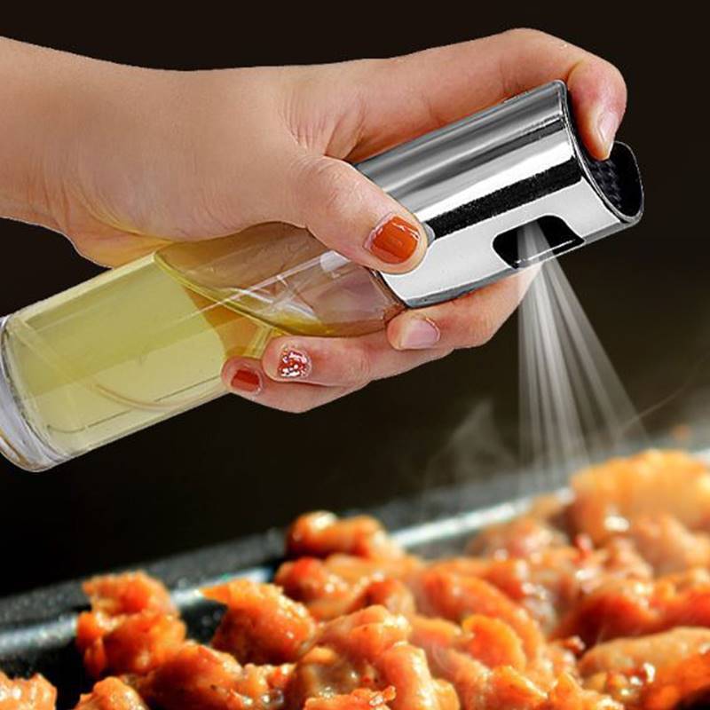 Bouteille de pulvérisation de vinaigre d'huile de cuisson de cuisine saine de barbecue