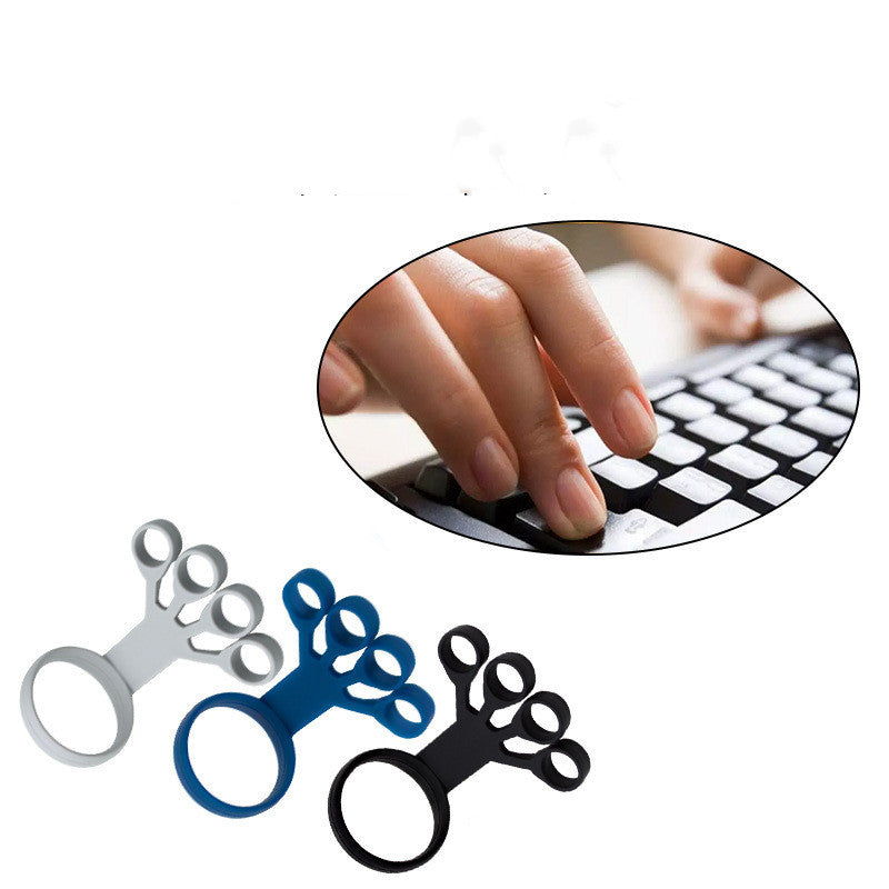 Dispositif de préhension en silicone Stretcher d'exercice au doigt Arthritis Hand Grip Trainer Renforcer l'entraînement de réadaptation pour soulager la douleur