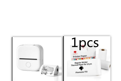 Mini imprimante d'étiquettes thermique portable Imprimante photo domestique Imprimante  Mini imprimante d'étiquettes compatible Bluetooth Étiquette de prix