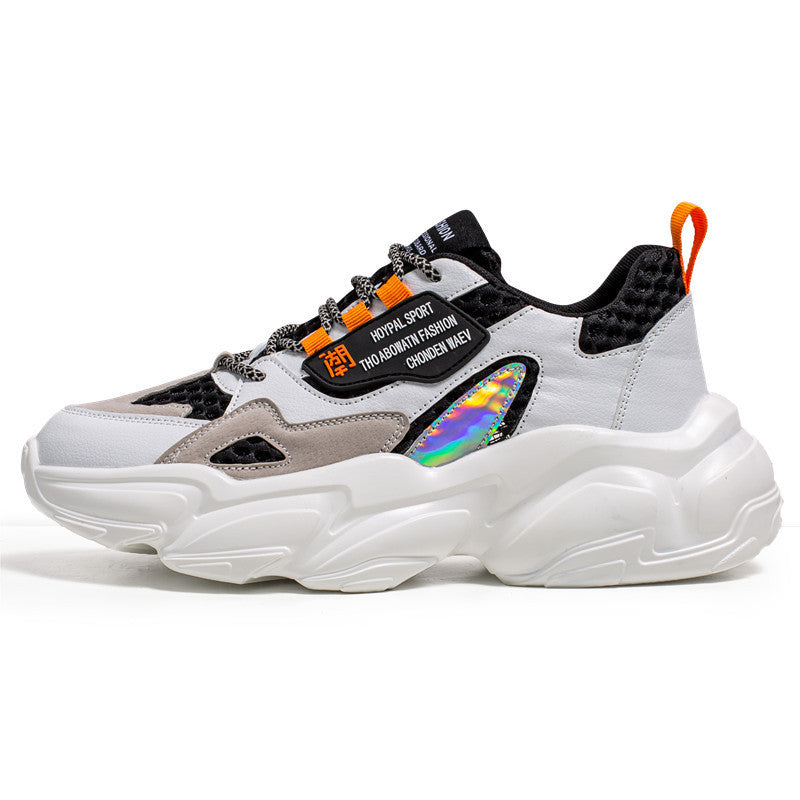 Chaussures de course décontractées pour hommes  et femme Plateforme Mesh Surface