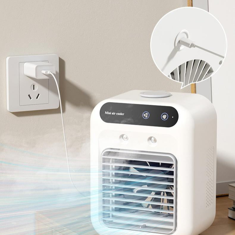 Climatiseur Ventilateur de refroidisseur d'air Ventilateur de refroidissement d'eau Climatisation pour chambre Bureau Climatiseur portable Voitures