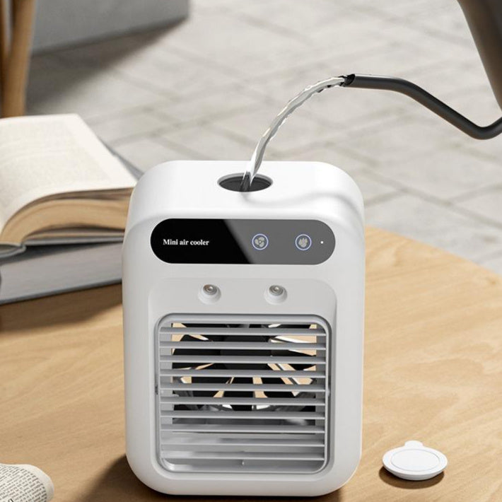 Climatiseur Ventilateur de refroidisseur d'air Ventilateur de refroidissement d'eau Climatisation pour chambre Bureau Climatiseur portable Voitures
