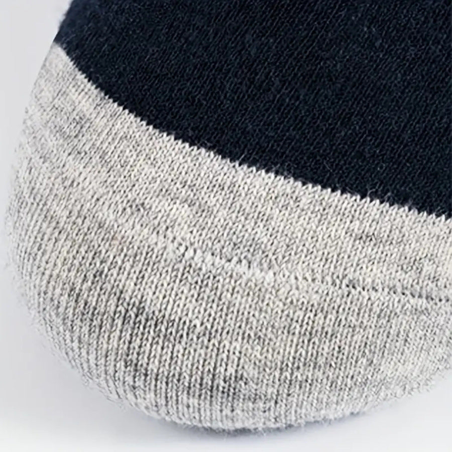 Chaussettes Basse Simple Noir Blanc Gris Bateau Absorbant La Transpiration