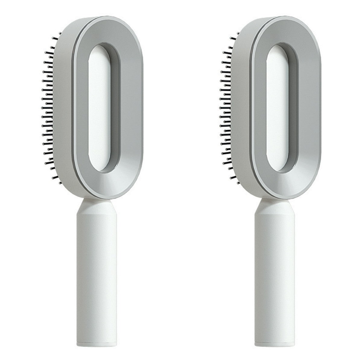 Brosse à cheveux autonettoyante pour femmes Nettoyage à une touche, airbag pour la perte de cheveux, peigne de massage du cuir chevelu, brosse à cheveux antistatique
