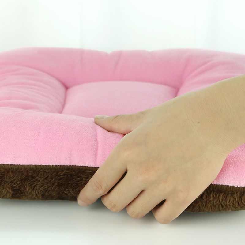 Automne Hiver Simple Coussin En Polaire Thermique