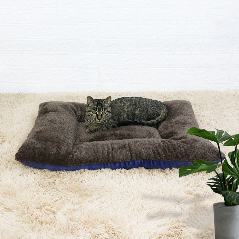 Automne Hiver Simple Coussin En Polaire Thermique