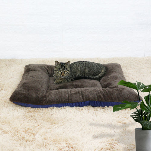 Automne Hiver Simple Coussin En Polaire Thermique